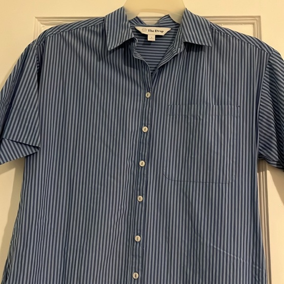 The Drop Women's Marla Drop-Shoulder Short-Sleeve Midi Shirt Dress - Picture 6 of 8